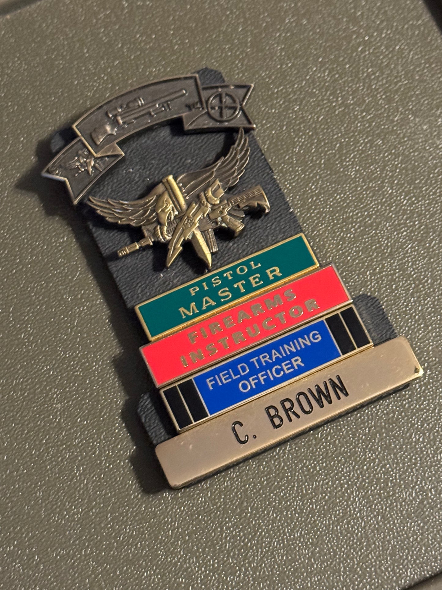 Uniform Name Plate Holder