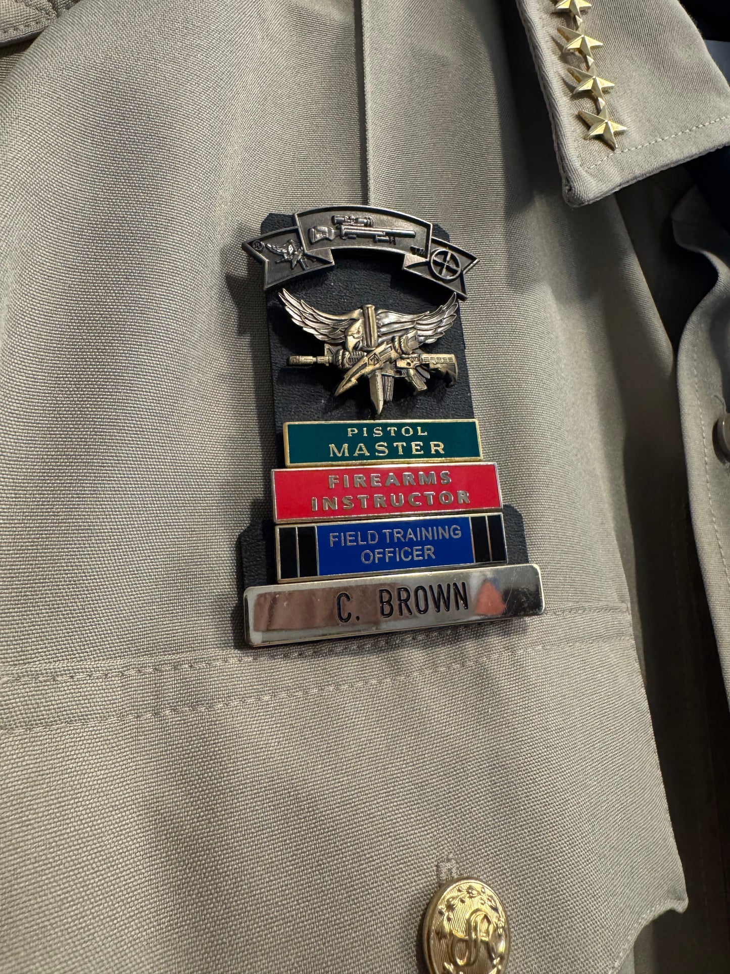 Uniform Name Plate Holder